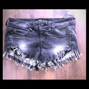 Express Denim Shorts
